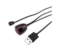 Infrared Remote Extender Cable, IR Repeater Cable USB Infrared Remote Control Receiver Extension Cord Receiver