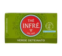 Thé Infré, Tè Verde Deteinato, Confezione da 23 Filtri, Gusto Delicato e Fresco, Sentori Aromatici Fruttati e Speziati, Senza Caffeina.
