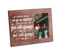 INFUNLY Always Have Each Other - Cornice commemorativa 25 x 19 cm, con supporto, cornice dell'amicizia a lunga distanza, per camera da letto, famiglia, anima gemella