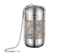 Infuser di tè | Filtro del filtro per tè a foglie sciolte BASSO MESH MESH durevole | Palla di condimento a base di erbe per cucinare lo stufato marinato caldo 316 in acciaio inossidabile