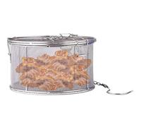 Infuser, Mesh Seasoning Basket, Brewing with Fine Feature, Heavy Duty Brine Filter, Versatile Sieve with Hook Style, Cooking Accessory for Pot and Broth Soup and Stew