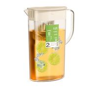 Infuser Pitcher,2L Iced Tea Pitcher With Lid And Infuser -7.48x3.94x10.24 Inches Beverage Serveware, Cold WaterPitcher, Drink Dispenser For Iced Tea, Fruit Infused Water And Juice