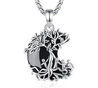 INFUSEU Regalo Mamma Collana, Mamma E Figlia Cuore Gioielli L'albero della vita Ciondolo Chiama Regalo Per La Festa Della Mammas