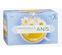 Infusione Manzanilla con Anis, Camomilla e Anice Verde, 20 Bustine, 26g, Senza Caffeina, pack 5