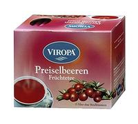 Infuso alla Frutta Mirtillo Rosso 15 bustine di tè - Viropa