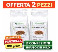 Infuso The del Nilo 2x100g Tisana Erbologica Amazonas Andes Offerta 2 Confezioni