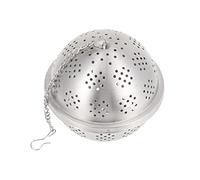 Infusore a sfera in acciaio inossidabile for tè sfuso, filtro a sfera e filtro for spezie(8.3cm)