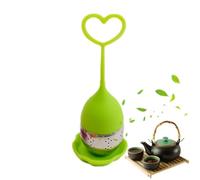 Infusore da tè a forma di cuore, filtro per tè a forma di cuore, palla da tè riutilizzabile in acciaio inossidabile, filtro a maglia fine per foglie di tè sfuse in, |,