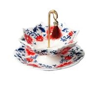 Infusore da tè, elegante infusore rotante in ceramica, separatore manuale per bevande, infusore per tè e caffè, accessorio versatile per l'estrazione di erbe, compagno decorativo per bere bevande