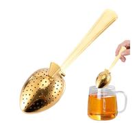 Infusore Da Tè In Acciaio Inossidabile, Filtro A A Scatto, Maglia Fine Più Ripida, Filtro A Foglie Sciolti, Design A Manico Lungo, Strumento Da Cucina Durevole, Accessorio Per Birra Portatile, S