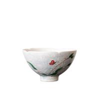 Infusore per il Tè Tazza da caffè cinese dipinta a mano Tazza da maestro Tazza da tè Kung Fu in ceramica for uso domestico Tazza singola Tazze da Tè(B)