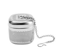 Infusore Per Tè A Foglie Sciolte, Filtro Tè Quadrato | Infusori Di Tè A Maglia Fine Per Tè Sciolto, Tè A Catena Retrattile Design Per Tè A Foglie Sciolte