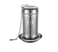 Infusore per tè a rete extra fine per infusione per foglie di tè, erbe, spezie e frutta (M)