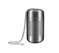 Infusore per tè a rete realizzato in acciaio inossidabile per tè sfusi e spezie, il design a prova di perdite non garantisce detriti nella bevanda o nella pentola calda (S)