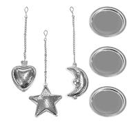 Infusore Per Tè Creativo Da 6 Pezzi, Infusore Per Tè In Acciaio Inossidabile, Filtro Per Tè, Infusore Per Tè Dolce, Accessori Per Tè