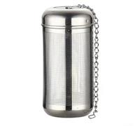 Infusore per tè in acciaio inossidabile con densità di rete migliorata per un migliore filtraggio di foglie di tè e spezie, compatibile con bottiglie da viaggio, teiere e contenitori per zuppe (A2-XL)