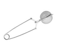 Infusore per tè in acciaio inossidabile per foglie sfuse infusore sacchetto di tè sfera con manico in metallo antiruggine infusore per erbe