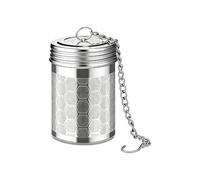 Infusore per tè in rete acciaio inossidabile, Colino da tè riutilizzabile con gancio a catena per teiera e tazza Colino per birra Infusore Filtro a rete Miscela fiori Cesto per birra