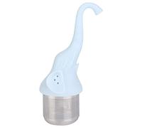 Infusore per tè in silicone, colino da tè riutilizzabile a forma di elefante Colino da tè in silicone carino piccolo elefante con fori fini e densi per momenti di tè più piacevoli