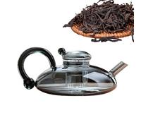 Infusore Per Tè In - Trasparente Resistente, Capacità Bollitore Da 600 Ml, Macchina Per Tè Sfuso, Macchina Per Bevande Multiuso, Design Con Accenti Grigi | Con Preparazione Per L'uso Del P