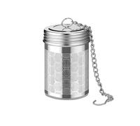 Infusore per tè sfuso, filtro per tè a rete extra fine con vassoi antigoccia, filtro diffusore per tè in acciaio inox, infusore più ripido per teiera (nido miele)