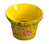 Infusore per tè sfuso - Setaccio estetico rotante 6,8x6,8x8,7 cm, modulo imbuto per teiera creativa, materiale ceramico decorativo artigianale di squisita fattura | Gadget da cucina per studenti e fam