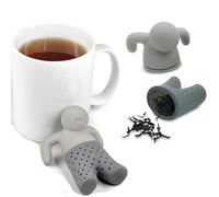 Infusore per Tisane,YouXiaor 3PCS Infusori per Tè Creativi Infusori Tè in Silicone Infusore Settaccio Filtro con Coperchio Infusori per Tè Divertenti Riutilizzabile Filtro Tè per Teiere