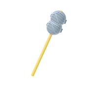 Infusore portatile per tè in silicone con filtro a rete fine per tazze tazza Design a prova di perdite Facile smontaggio cannuccia in silicone per uso alimentare