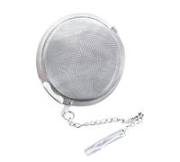 Infusore Tè Acciaio | 3,54 Pollici Infusore Tisane Rete | Filtro Maglia Extra Fine Acciaio | Colino Con Gancio Catena Per Tè Sfuso Tisane Spezie Condimenti Cucina Infusione Facile Lavabile