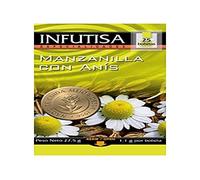 INFUTISA MANZANILLA-ANIS infusione 25bolsitas - si gusta caldo per un momento di relax, tisana confortante da assaporare durante il giorno ed è progettato per offrire un grande comfort di utilizzo