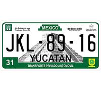 Inga Messico Yucatan Foto Targa Personalizzazione Gratuita Su Questa Targa 15,2 x 30,5 cm