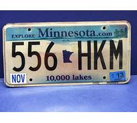 Inga Minnesota Targa 556 Hkm Tags Novembre 2013 10.000 Laghi (B) Targa segnaletica 15,2 x 30,5 cm
