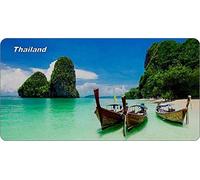 Inga Targa in Metallo con Scritta in Lingua Inglese Thailandia, 20,3 x 30,5 cm