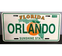 INGA Targa New Sign Florida ¡°Orlando¡± Sunshine State Never scadres 15,2 x 30,5 cm.