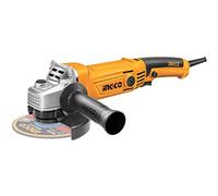 Ingco Ag10108-5 Smerigliatrice Angolare 1010 W Con Disco Da 125 mm Velocita' Regolabile Attacco M14 Impugnatura Soft Grip