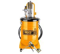 Ingco AGL02301 30L Ingrassatore Pneumatico per Auto e Camion - Giallo