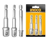 Ingco AMN365A01 - Set di 3 adattatori per presa