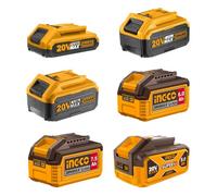 INGCO BATTERIA A LITIO 20V 2-4-5-6-7,5-8 AH ORIGINALE ELETTROUTENSILI PS20 LED
