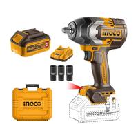 AVVITATORE A IMPULSI 850Nm 1/2 CON 2 BATTERIE 4AH - INGCO CIWLI2085