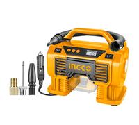Ingco Compresso Auto a Batteria Litio 20V (Non Inclusa) 11Bar