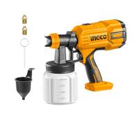 Aerografo a Batteria INGCO Nebulizzatore Professionale Regolabile 20V NUDO CSGLI