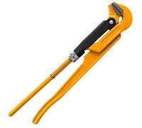 INGCO giratubi 1' e 1/2" mod. svedese ganasce 90° in acciaio forgiato professionale giratubo