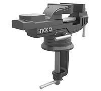 Ingco Hbv082 Morsa Da Banco Girevole Larghezza 60 Mm Forza Max Serraggio 1000 Kg