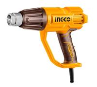 Ingco Hg200078 Pistola Termica ad Aria Calda Temosoffiatore a Cavo 2000 W 3 Temperature Selezionabili fino a 550°