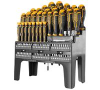 INGCO HKSD10028 Set 100PZ Cacciaviti Giraviti Taglio Croce Torx Professionali