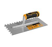 Frattone per intonaco dentato in acciaio inox professionale 280x130 mm - INGCO