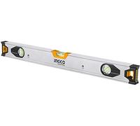 Ingco HSL38060M - Livella a bolla con 3 magneti potenti, lunghezza 60 cm