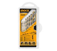 INGCO HSS Super Select AKDB0801 - Set di 8 punte per trapano elicoidale