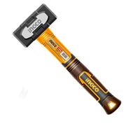 Ingco Hsth81500 Mazza Martello da Muratore 1,5 Kg Mazzetta 1500 gr Manico Fibra di vetro Martello da Scalpello Spianata