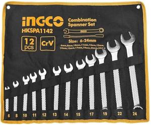 Ingco JGO CHIAVI COMBINATE 12 PCS